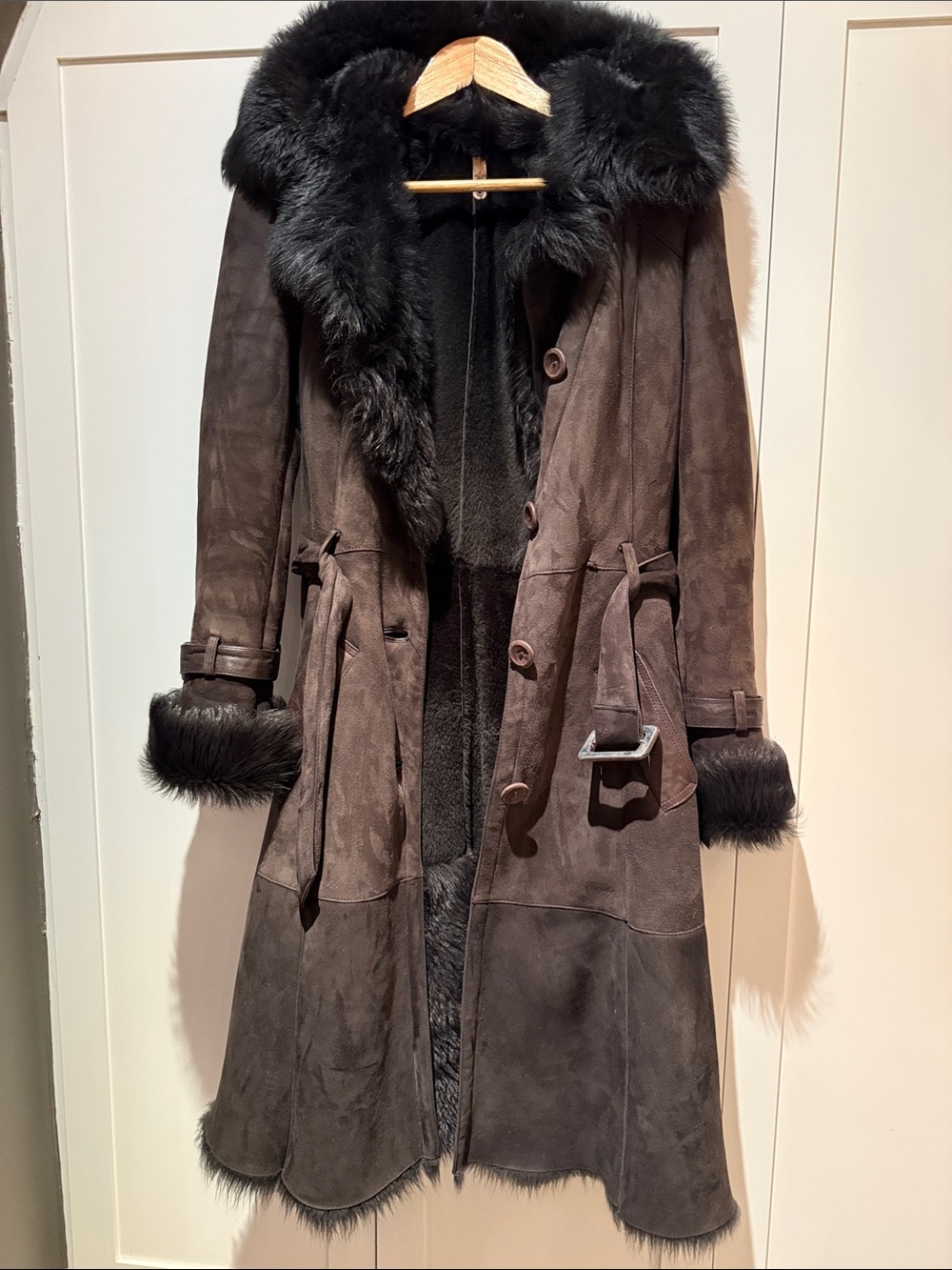 MAKAGE SHEARLING COAT Small size - Picture 9 of 10